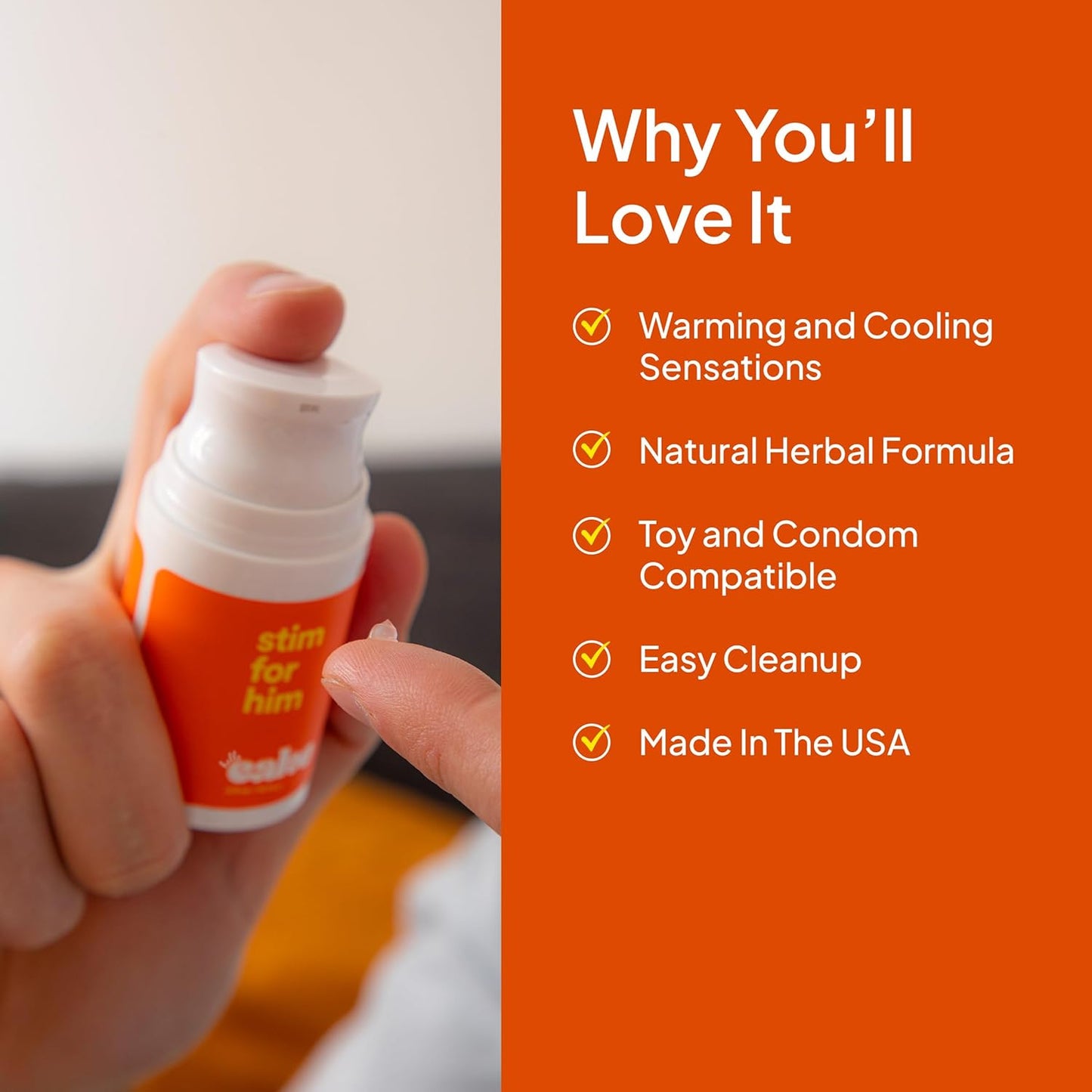 Stimulating Sexual Enhancer Arousal Gel for Men - SinfulX