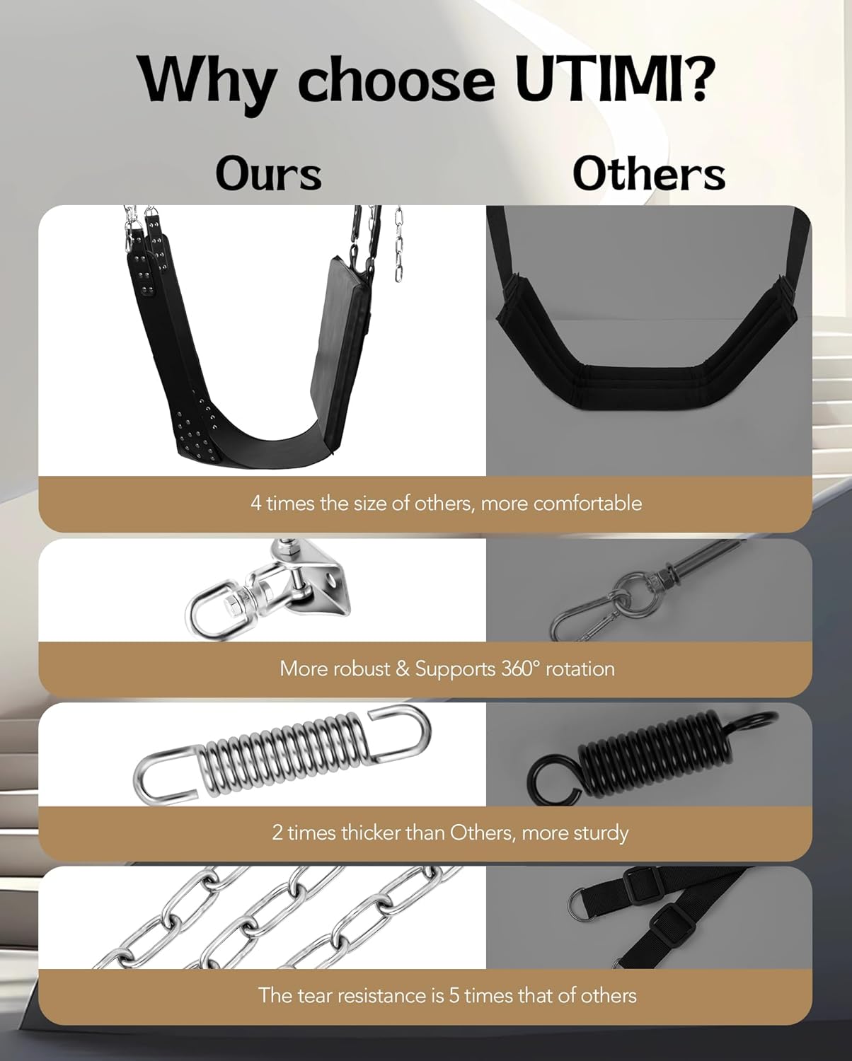 SkyBound 800lbs Premium Heavy - Duty Sex Swing - SinfulX - Personal Care > Sexual Wellness > Sex Swing