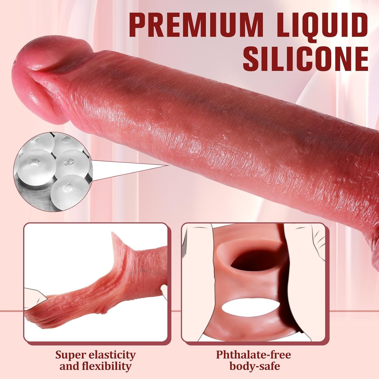 PrimeDepth Reusable Penis Sleeve Extender - SinfulX