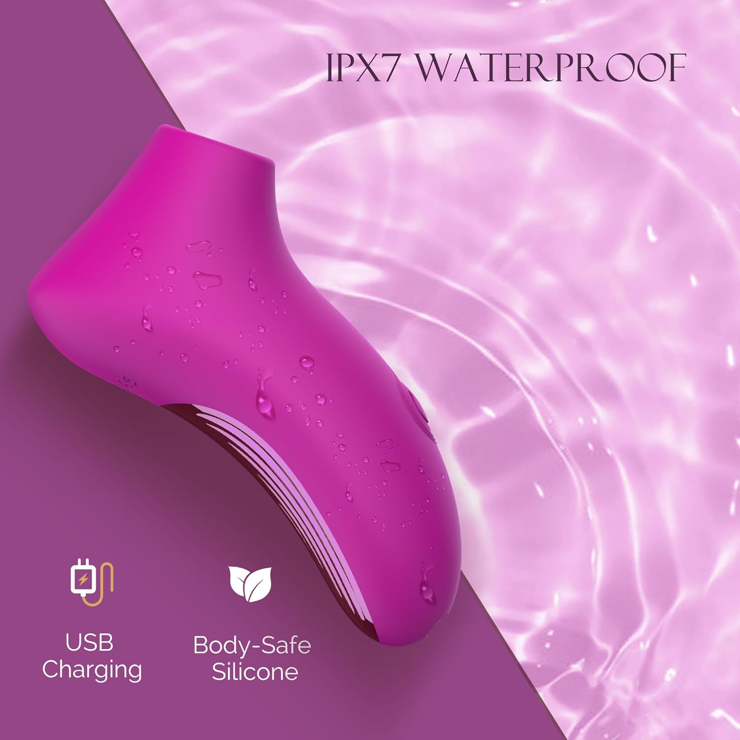 PleasureRhythm Sucking Vibrator - SinfulX