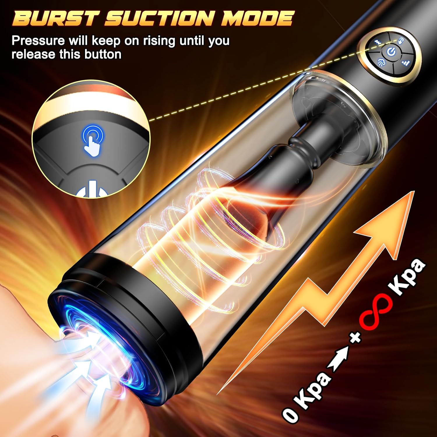 TriForce 3 - in - 1 Electric Penis Pump - SinfulX - 