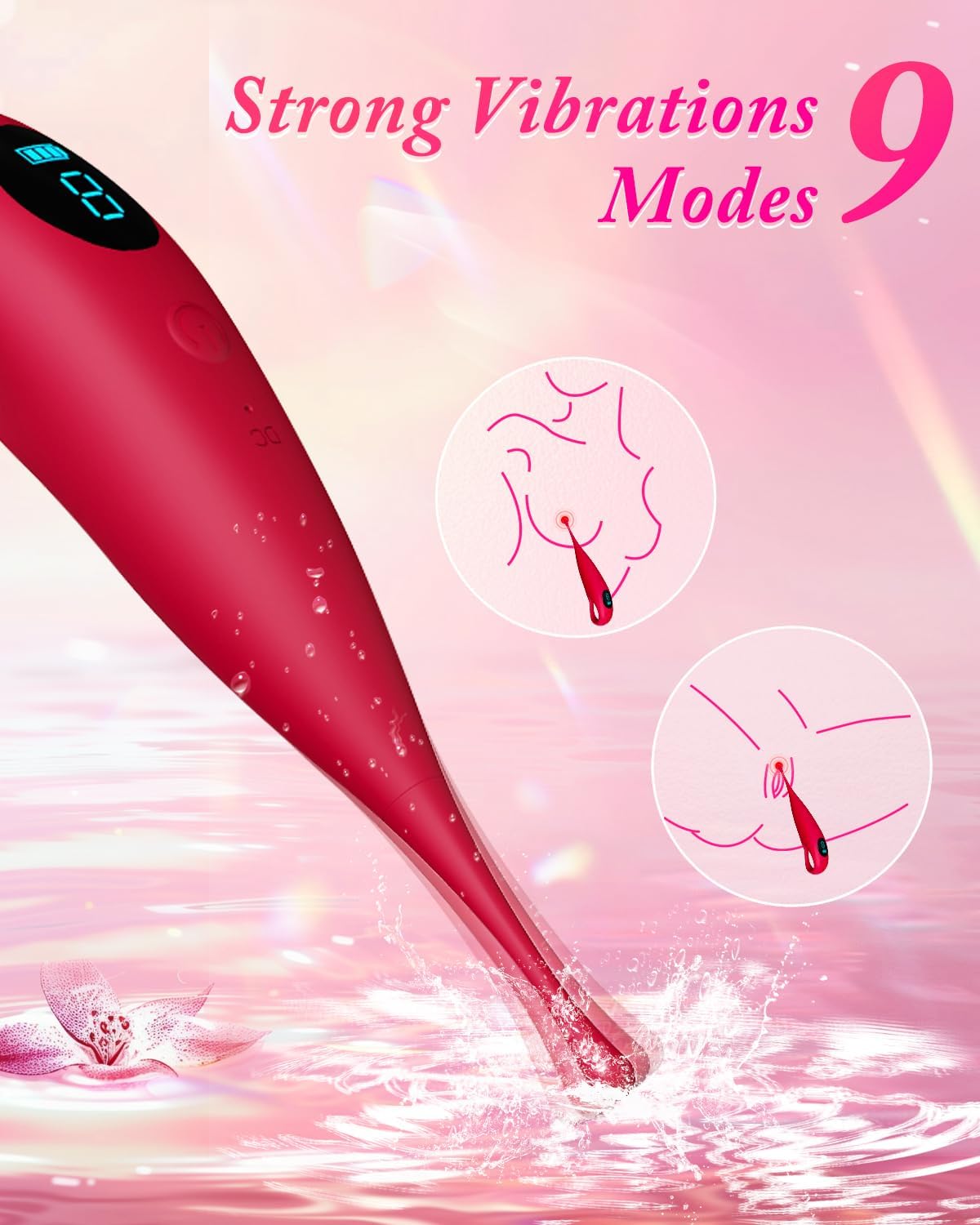 EchoRush Clitoris Stimulation Vibrator - SinfulX