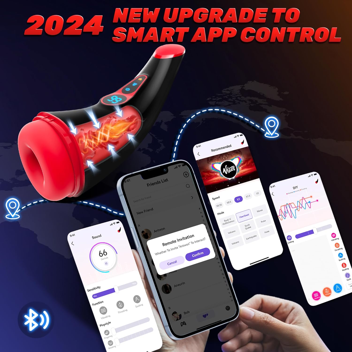 EmberHold Heating App-Controlled Male Masturbator SinfulX EmberHold Heating App-Controlled Male Masturbator SinfulX