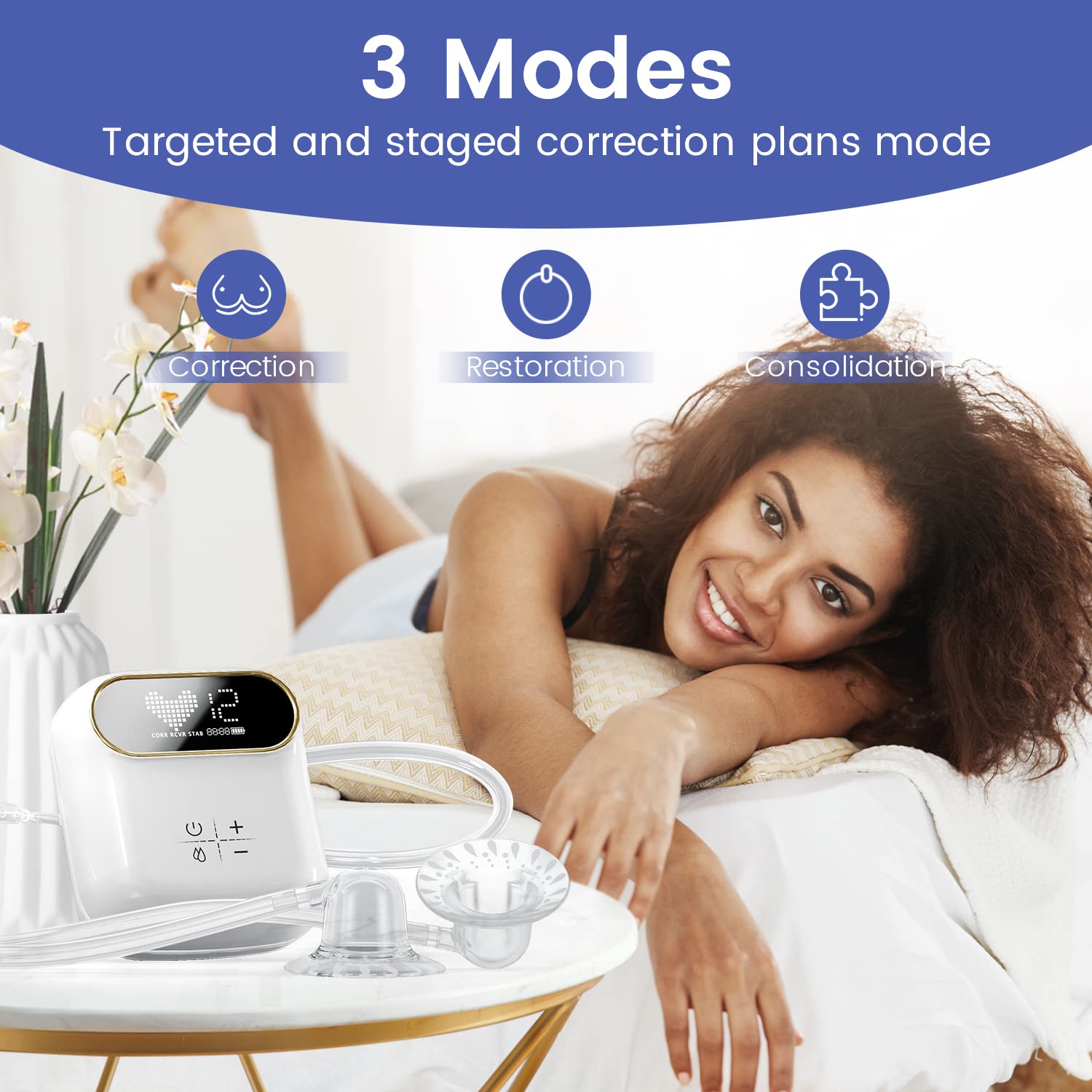 NipForm 12 - Gear Electric Nipple Corrector - SinfulX - Personal Care > Sexual Wellness > Nipple Stimulator
