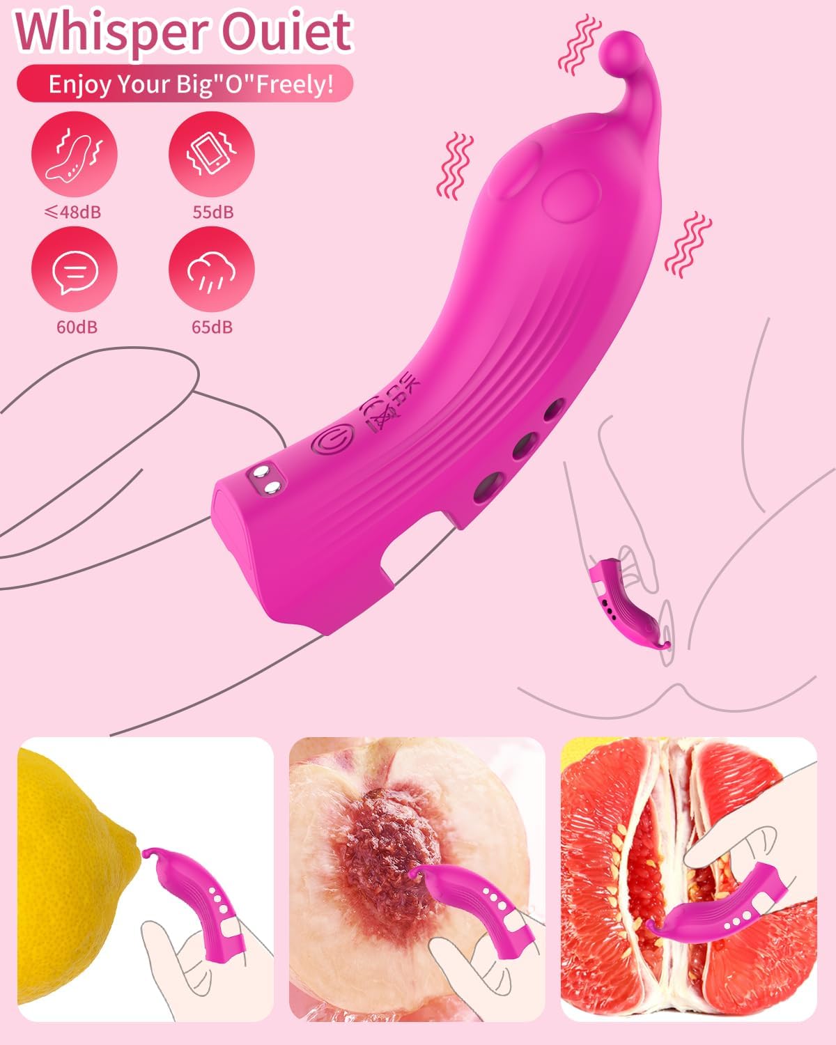 LuxeLoom Finger Vibrator for Couples - SinfulX