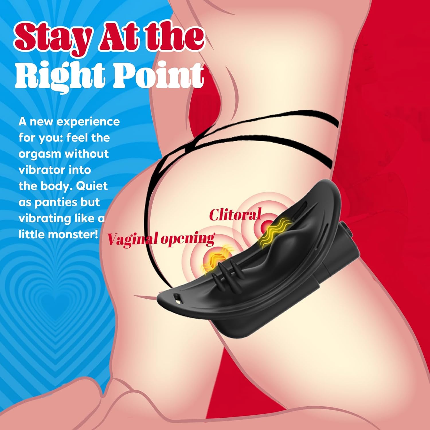 SirenGlide Powerful Wearable Panty Vibrator - SinfulX