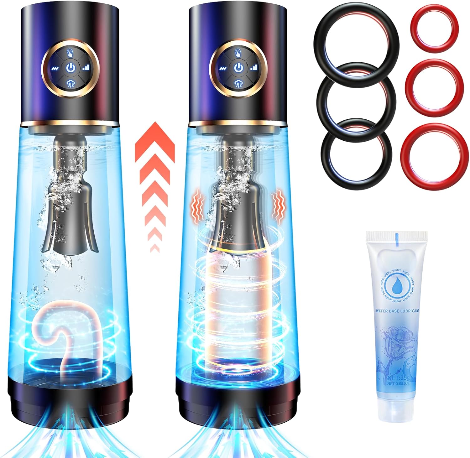 TriForce 3 - in - 1 Electric Penis Pump - SinfulX - 
