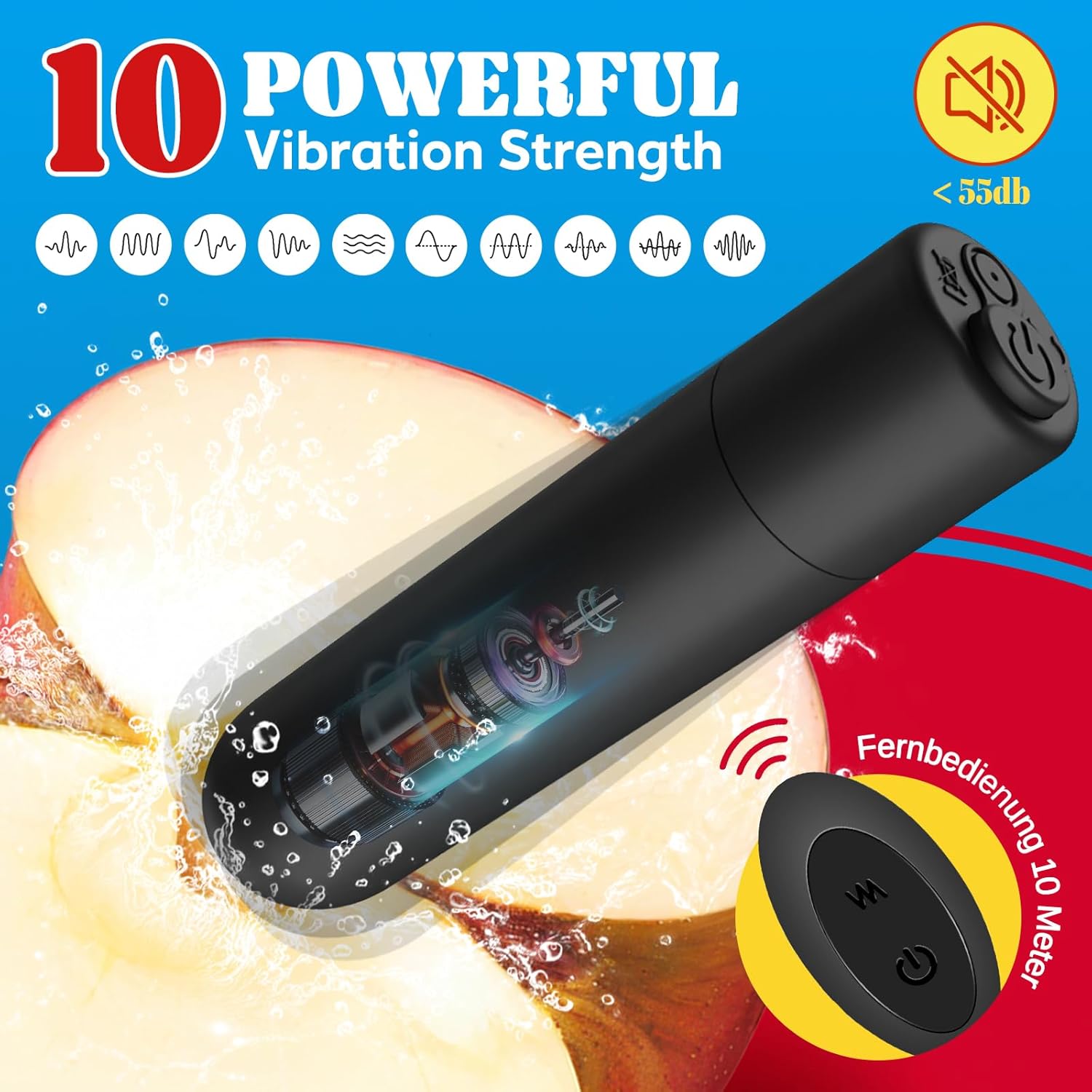 SirenGlide Powerful Wearable Panty Vibrator - SinfulX