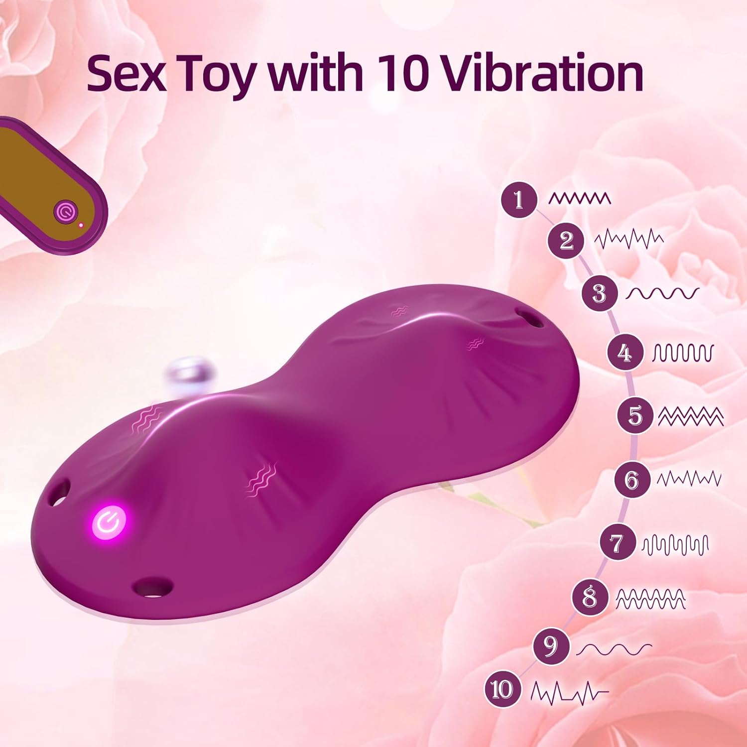 OpalPulse Wearable Panty Vibrator - SinfulX