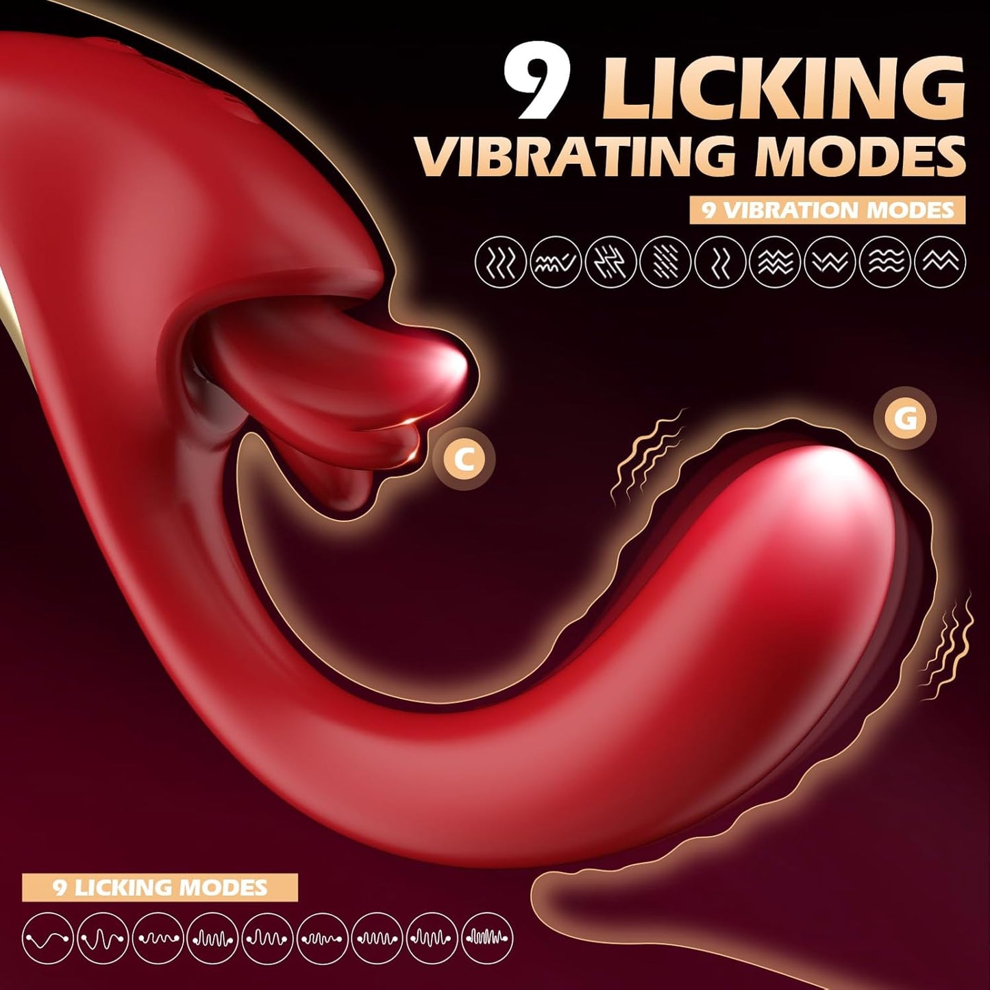 OrchidTremor Tongue Licking G - Spot Vibrator - SinfulX