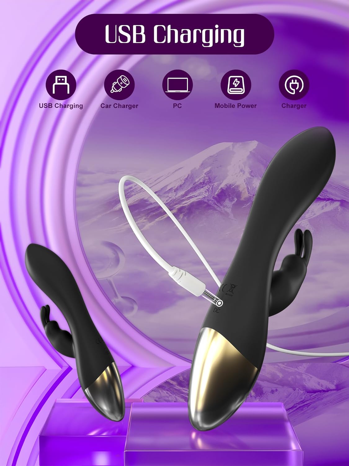 LoomAura Rabbit G - Spot Vibrator - SinfulX