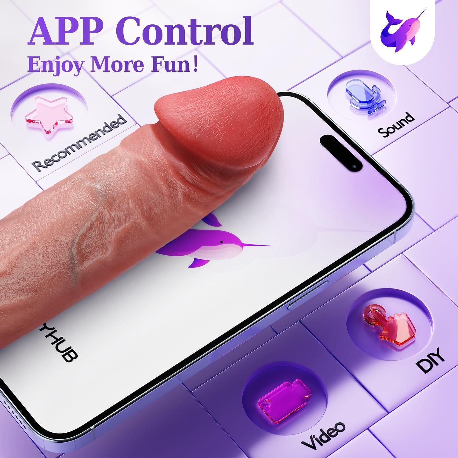 Strap - On Penis Sleeve Sex Toys - 5IN1 Hollow Strap on Dildo Male Vibrator, Realistic Cock Sleeve Adult Toy with Upgraded APP Remote Control, Vibrating Cock Ring Sex Toys for Men Couples - SinfulX - 