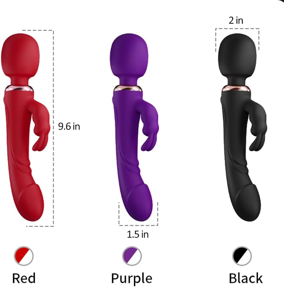 Red Realistic 10 Modes Rabbit Ears Adult Tools for Women Today Soft Silicone Pleasure Toys for Women Games Waterproof Automatic Electric Adult Toys Machine