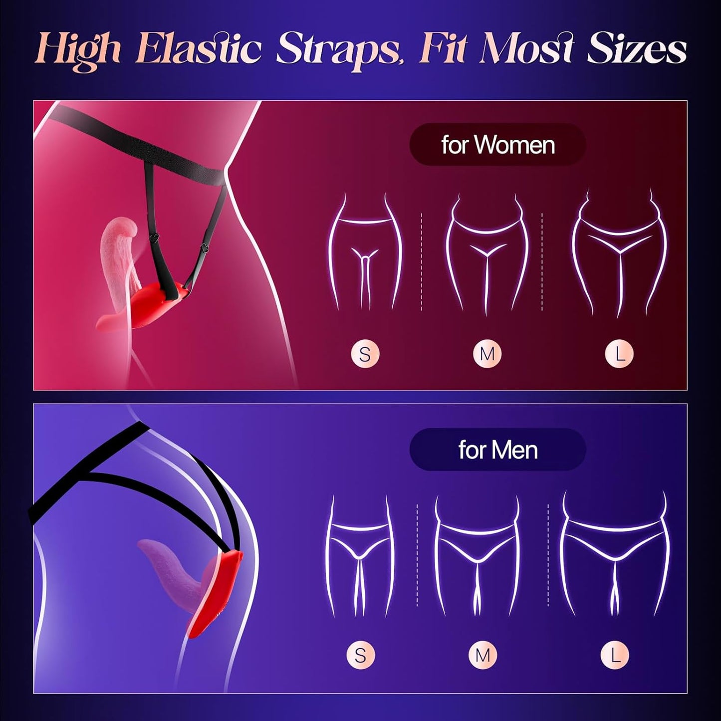 LushTongue Wearable Tongue Vibrator App Control 9 Modes - SinfulX - Personal Care > Sexual Wellness > Tongue Vibrator