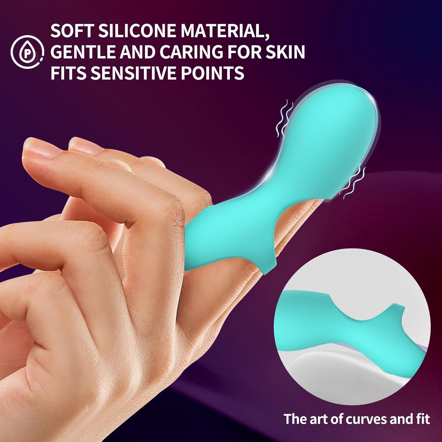 ArcPulse Finger Vibrator 10 Modes Waterproof USB Mini - SinfulX - Personal Care > Sexual Wellness > Finger Vibrator