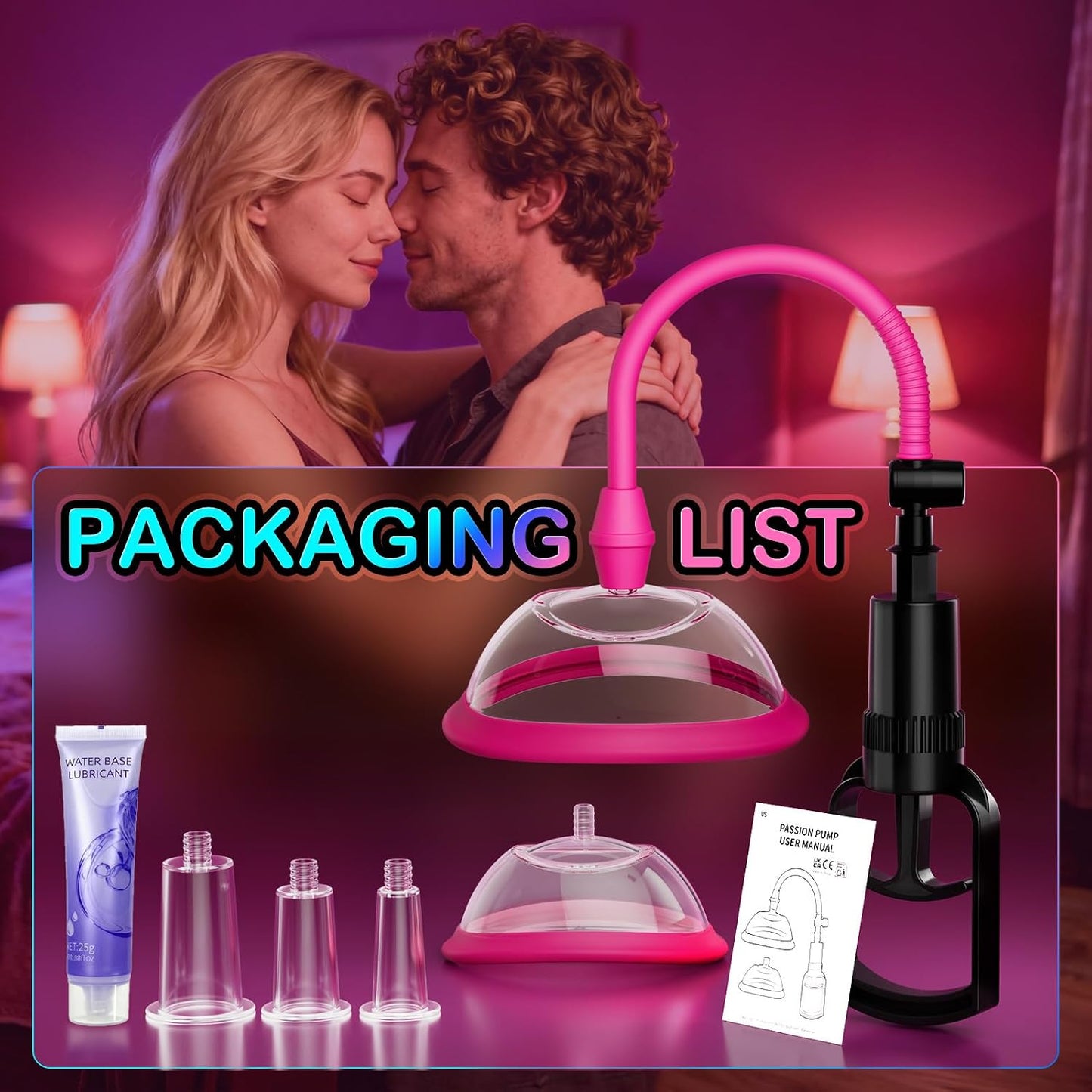 RavishVice Pussy Pump Kit 5PCS | Clit & Nipple Sucker Set
