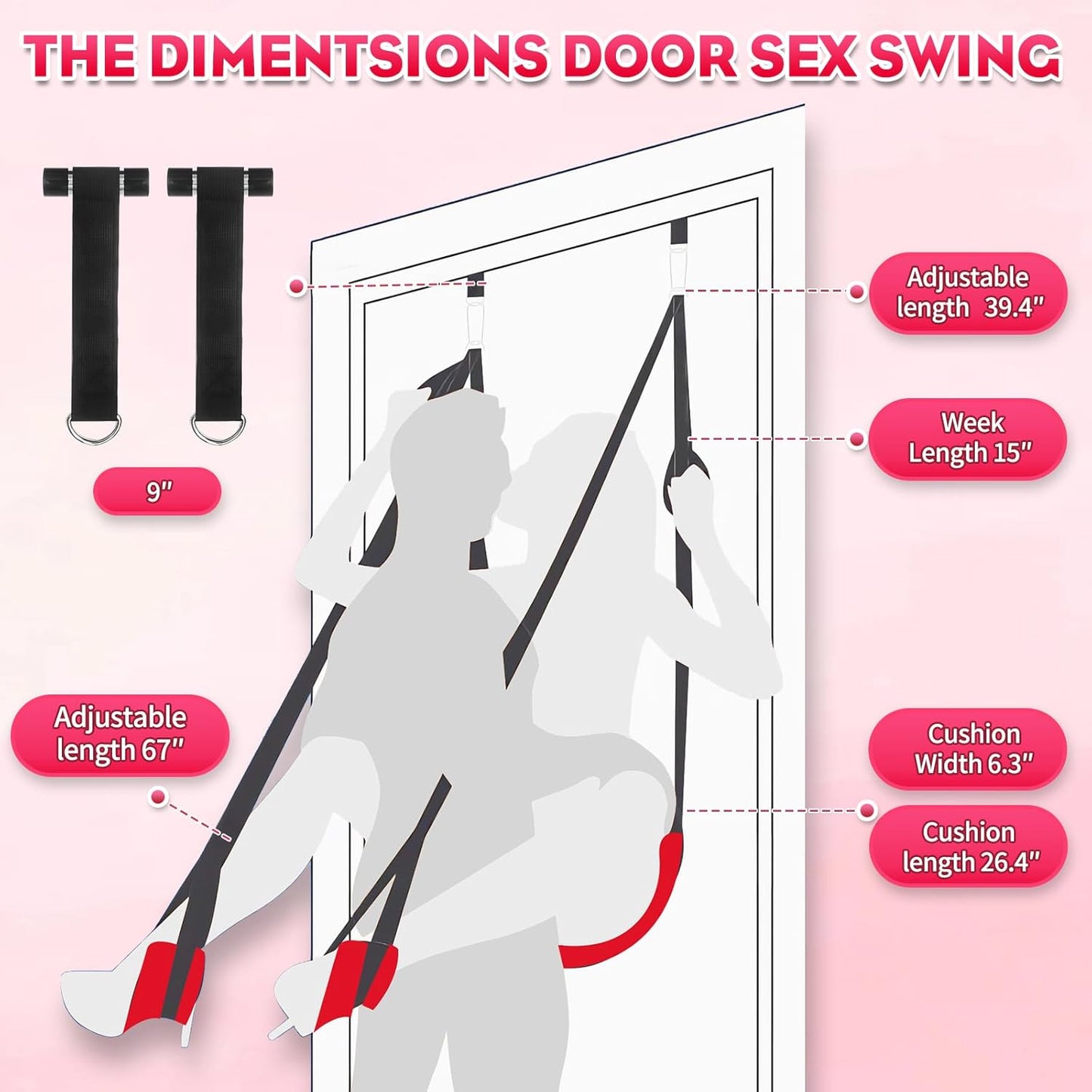 OrbitLift 360° Rotating Sex Swing 800lb - SinfulX - 