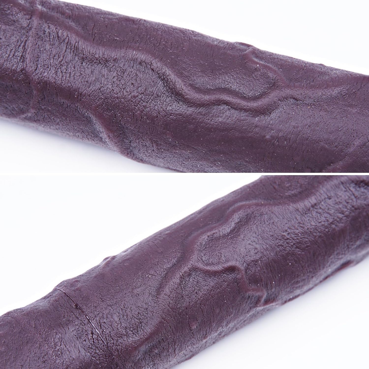 19.7 * 1.7 Inch Double Headed Giant Dildo, Double Sided Thick Black Penis, Silicone Long Giant Toy, XXL Large Realistic Dildo, Wide Anal/Vaginal Massager for Couple Lesbian and Gay Play - SinfulX - 
