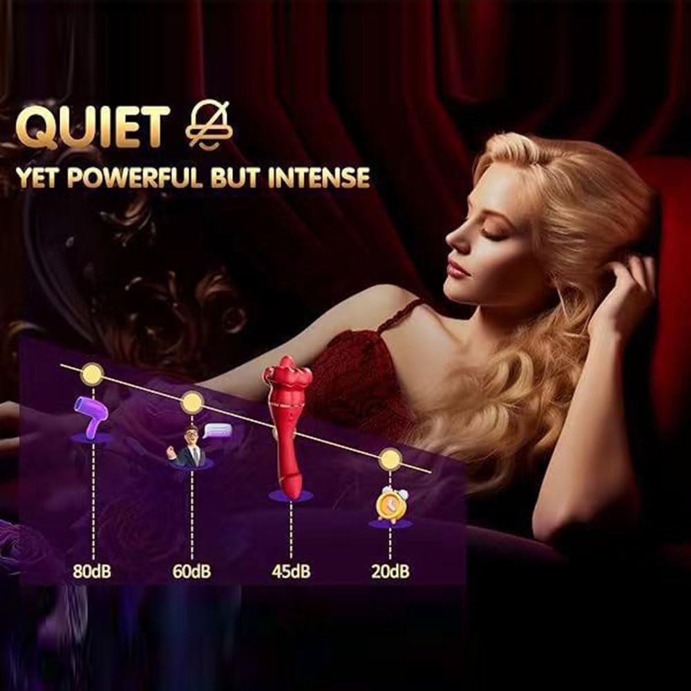 VelixaMouth Tongue Vibrator 20 Modes Clit Stimulator Toy - SinfulX - Personal Care > Sexual Wellness > Tongue Vibrator