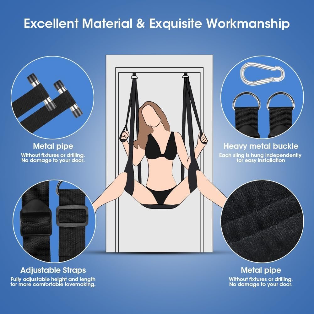 StealthSpin 360° Spinning Sex Swing - SinfulX - 