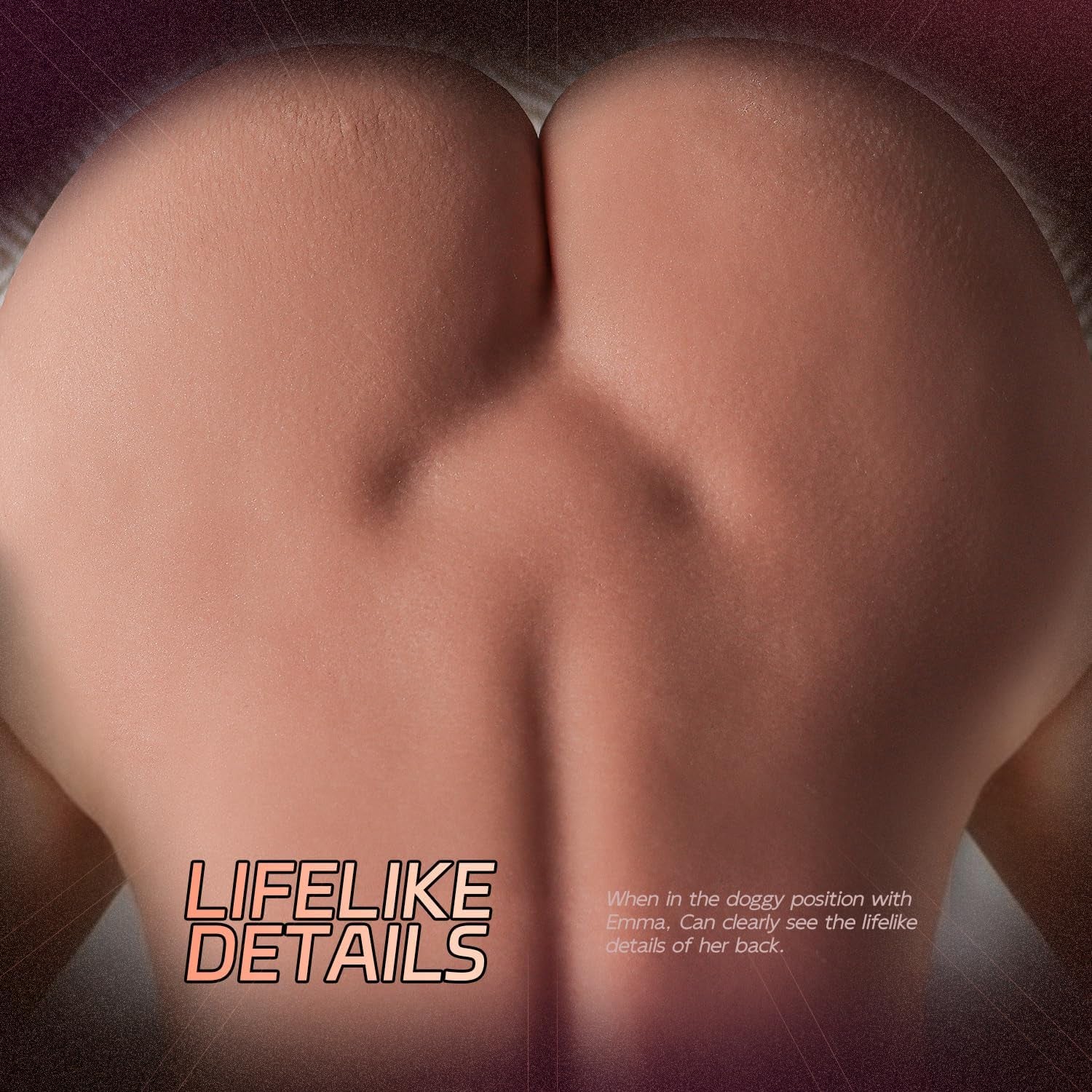 Male Masturbator Sex Doll for Men Pocket Pussies Realistic Adult Sex Toys for Men, 5.8LB Entry - Level Ass Lifelike Soft Butt with Vagina and Anal Channel for Several Sex Positions (Wheat) - SinfulX - 