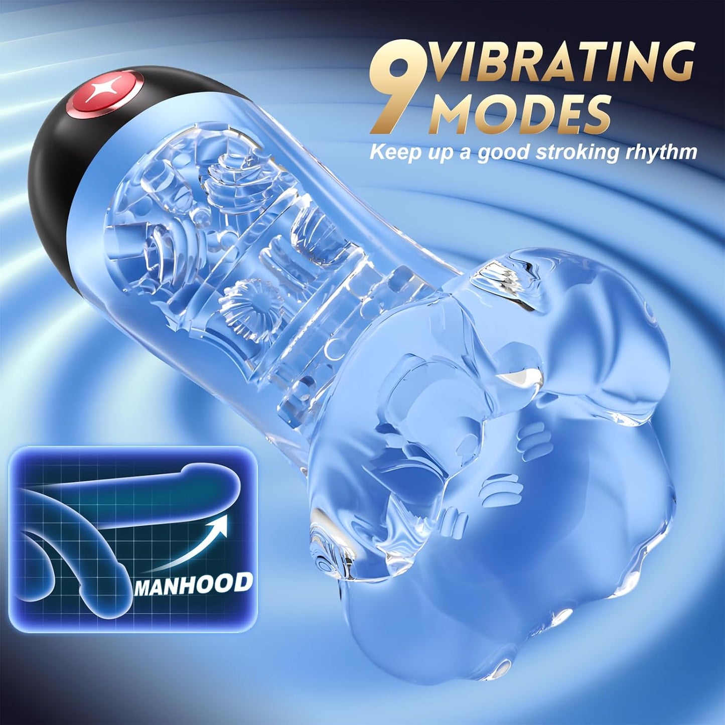 VibeView App - Controlled Transparent Stroker - SinfulX - 