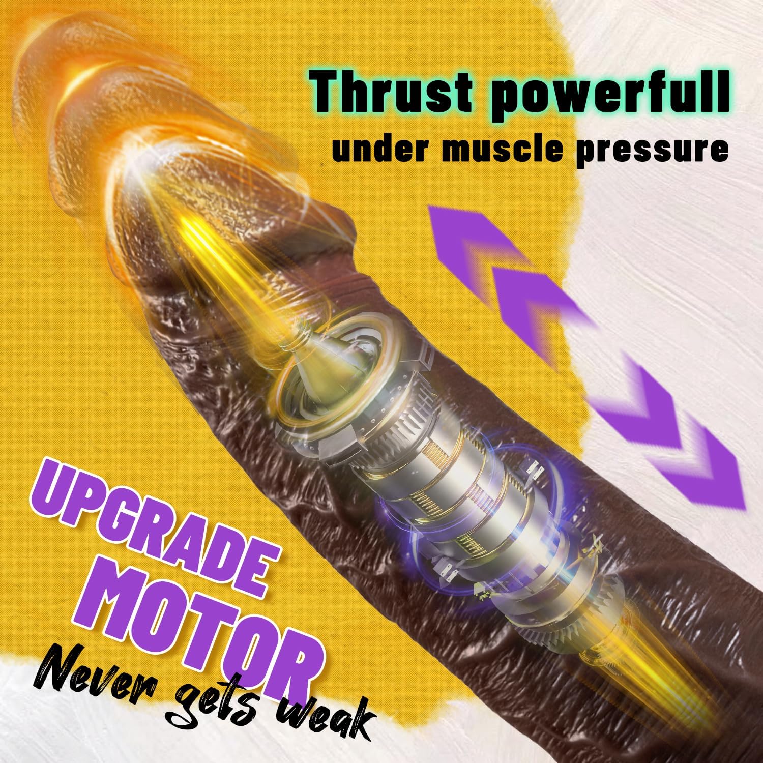 TitanCore 10.43" Thrusting Dildo Vibrator - SinfulX