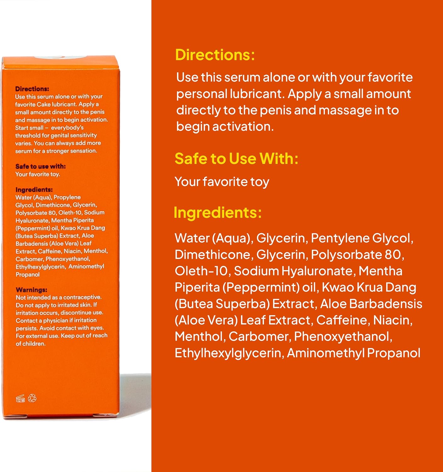Stimulating Sexual Enhancer Arousal Gel for Men - SinfulX