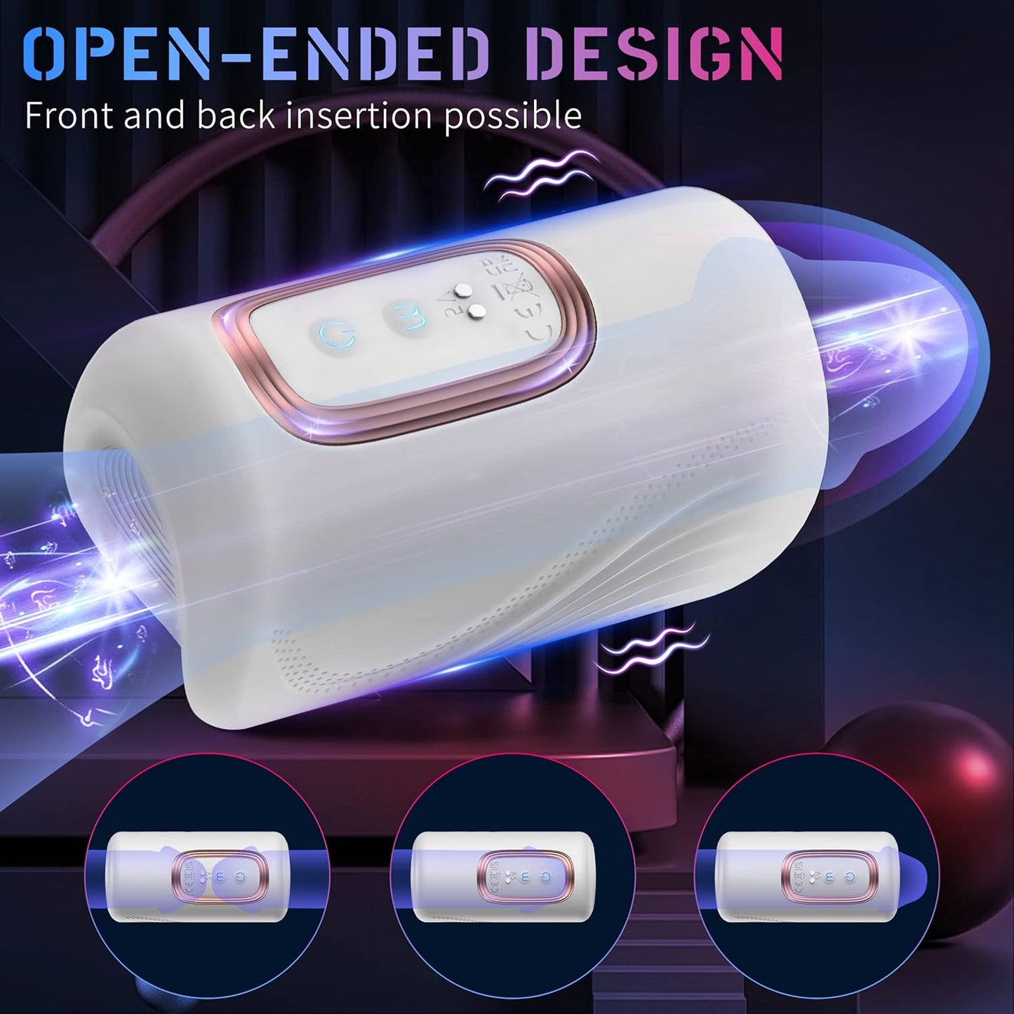 PowerPlay Automatic Male Penis Stroker - SinfulX