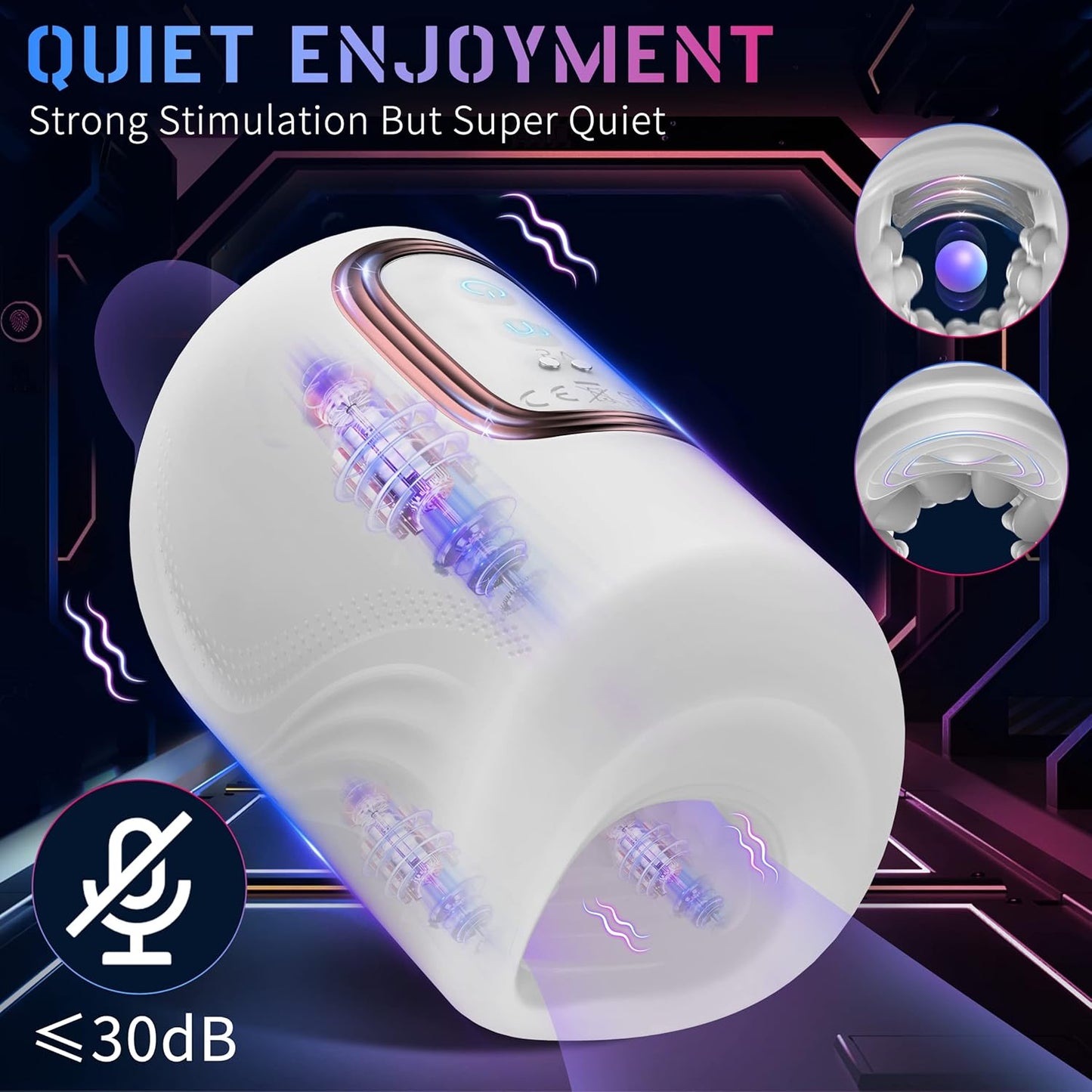 PowerPlay Automatic Male Penis Stroker - SinfulX