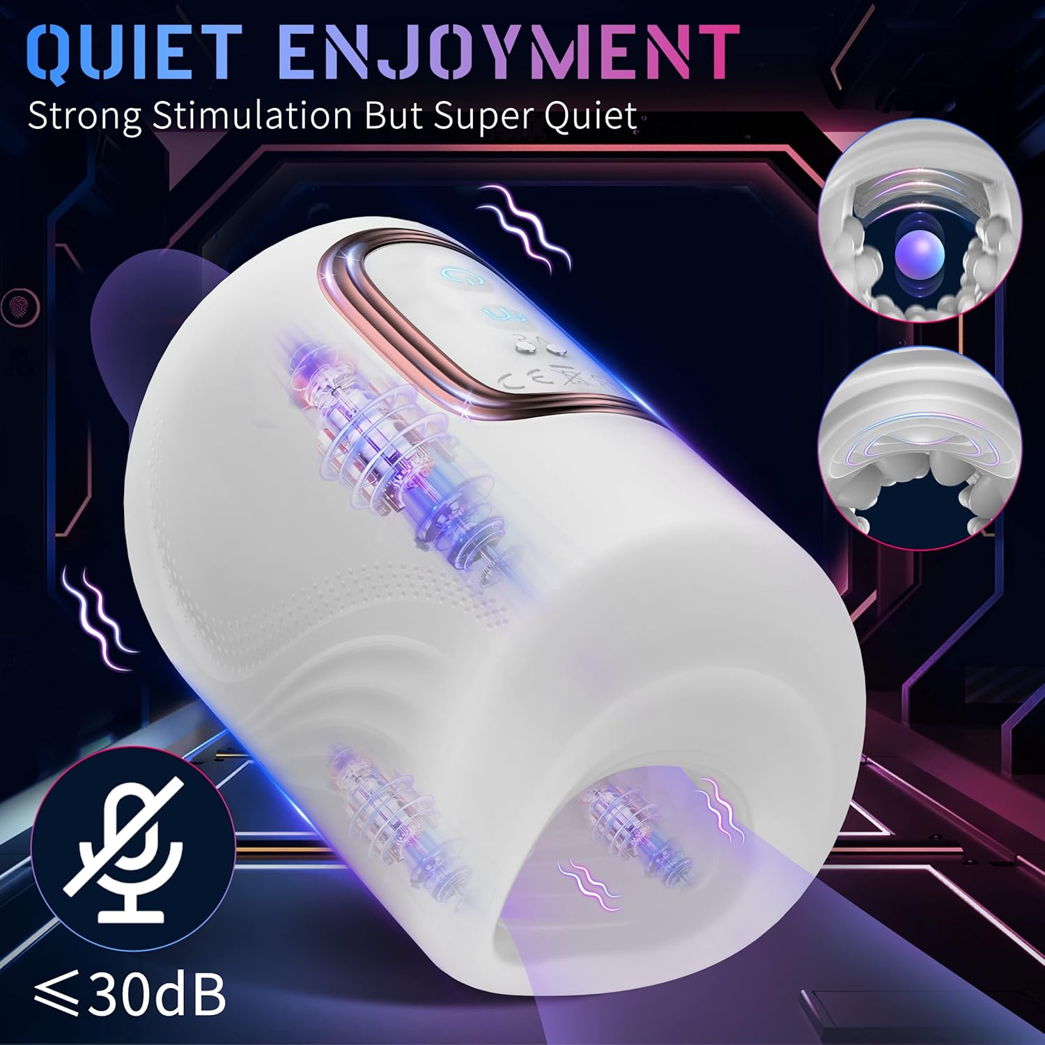 PowerPlay Automatic Male Penis Stroker - SinfulX
