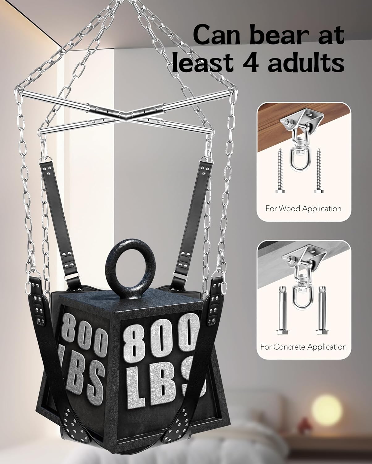 SkyBound 800lbs Premium Heavy - Duty Sex Swing - SinfulX - Personal Care > Sexual Wellness > Sex Swing