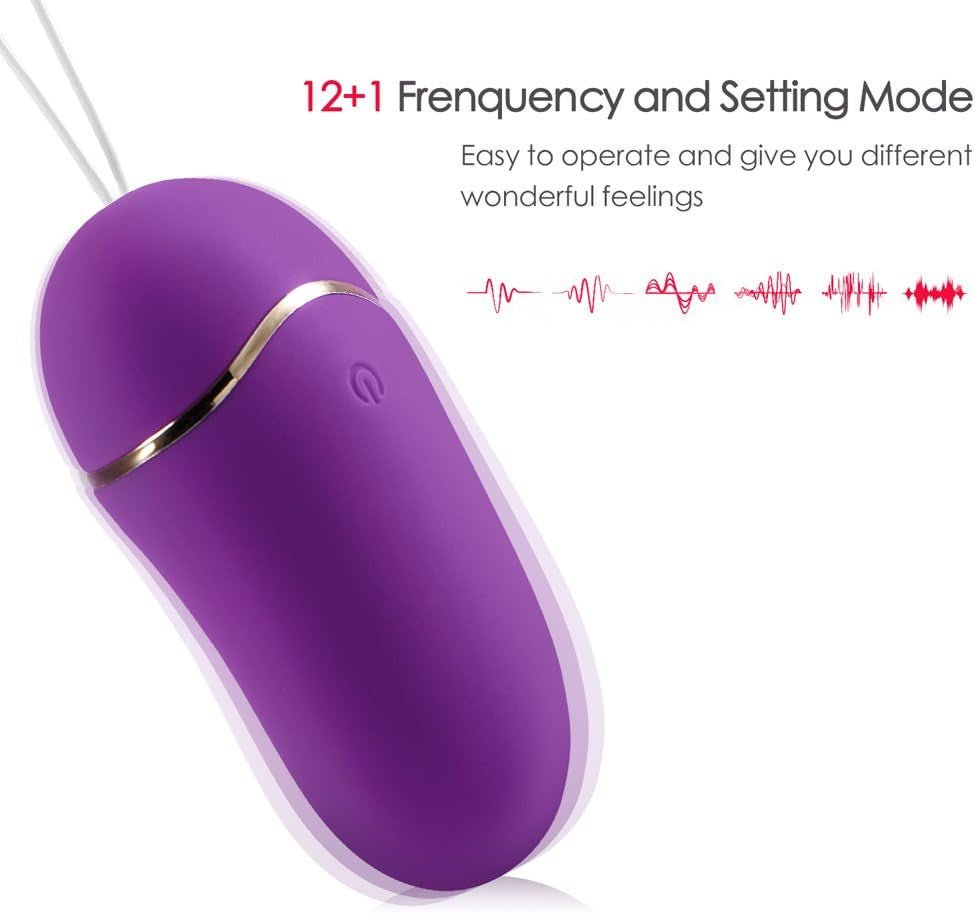 BoostVibe Egg Vibrator 12 Modes Quiet Waterproof Silicone - SinfulX - Personal Care > Sexual Wellness > Bullet Vibrator