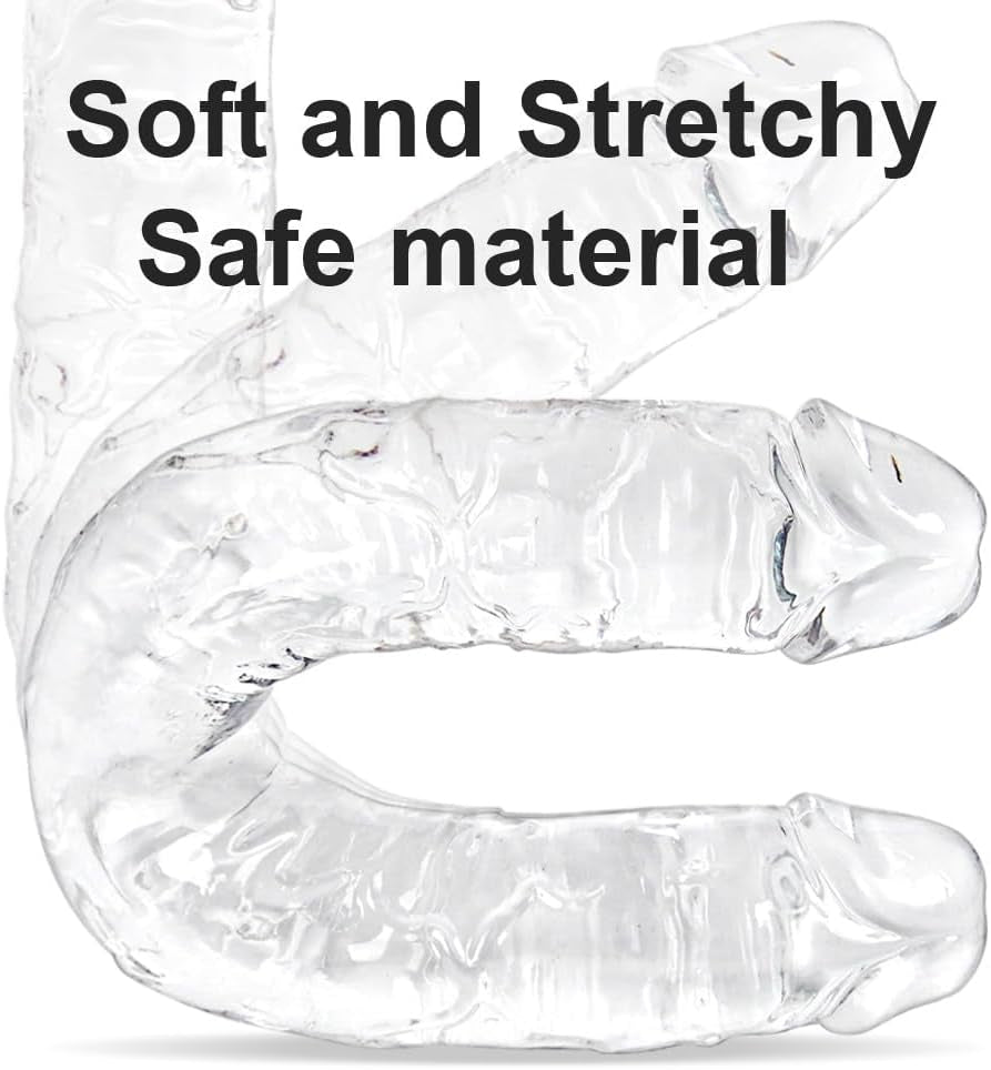 19.7 * 1.9" Giant Double - Ended Dildo,Realistic Long Anal Dildo,Extra Large and Thick Double Headed Penis,Xxl Transparent Double - Sided Huge Wide Penis for Women/Men/Lesbians - SinfulX - 