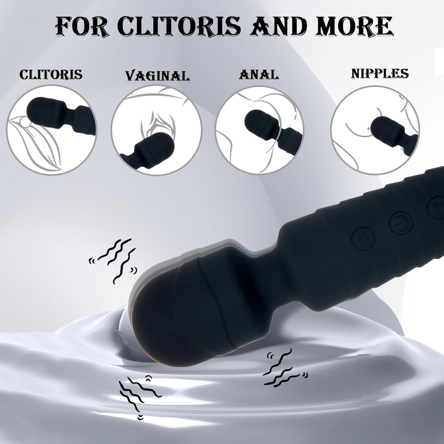 FlexiClimax G - Spot Wand Vibrator 10 Modes 5 Intensities - SinfulX - Personal Care > Sexual Wellness > Wand Vibrator