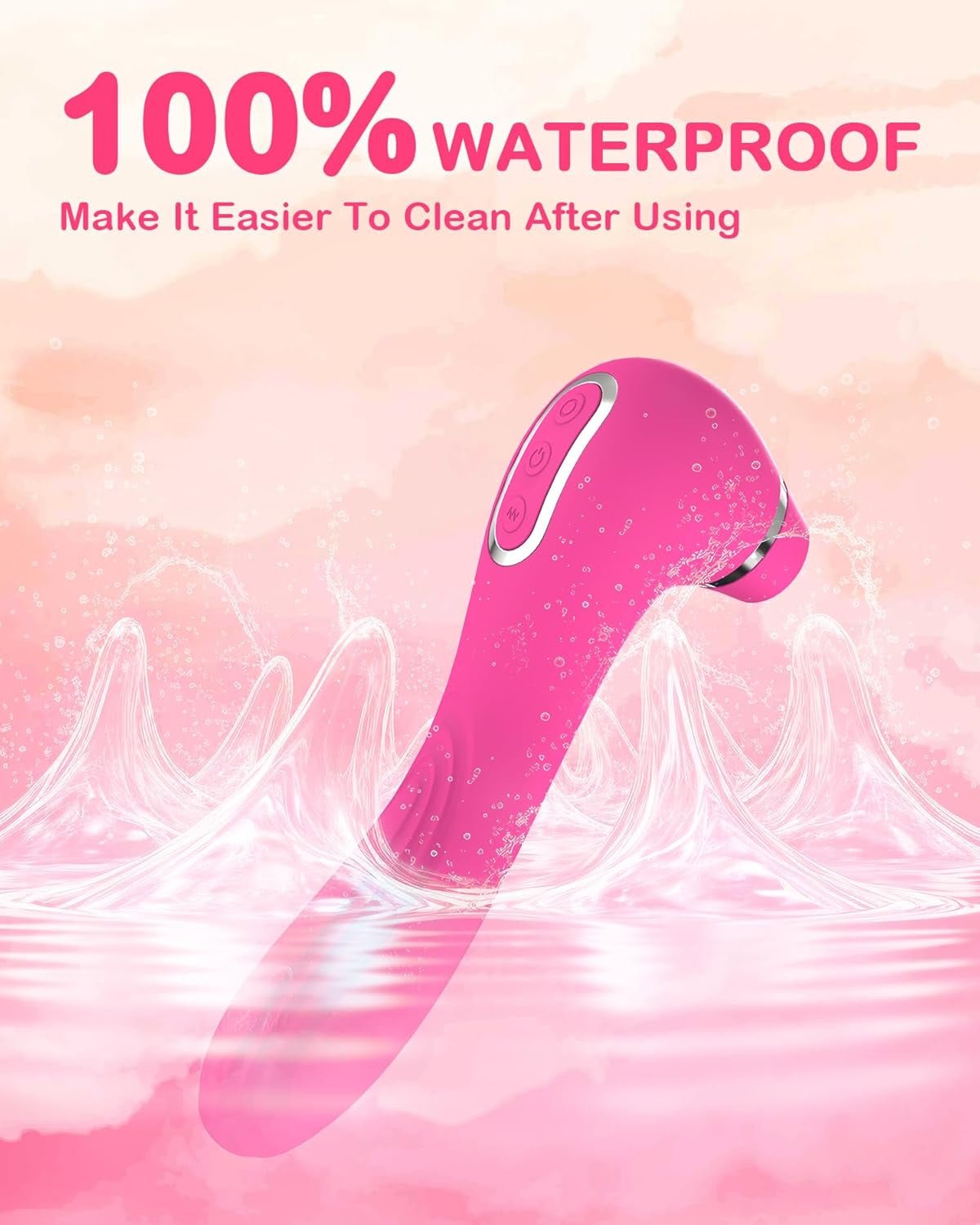 Clitoral Licking Sucking Vibrator Sex Toys,【App Control】 Tongue Sex Toy with 9 Vibrations 9 Tongue Licking with Sucking Modes, Clitoral G Spot Anal Adult Toy Nipple Clit Stimulator Sex Toys - SinfulX - 