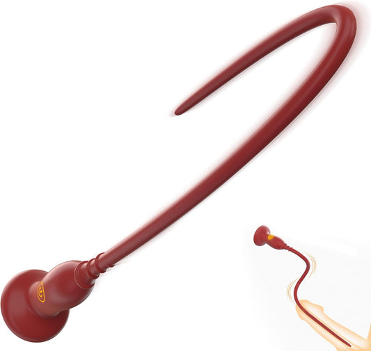 DeepVolt 11.4" Vibrating Urethral Plug Male Vibrator - SinfulX - Personal Care > Sexual Wellness > Penis Plug