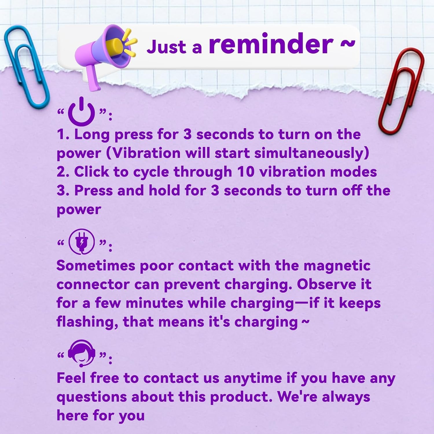VioraX Finger Vibrator 10 Modes Waterproof Mini Purple - SinfulX - Personal Care > Sexual Wellness > Finger Vibrator