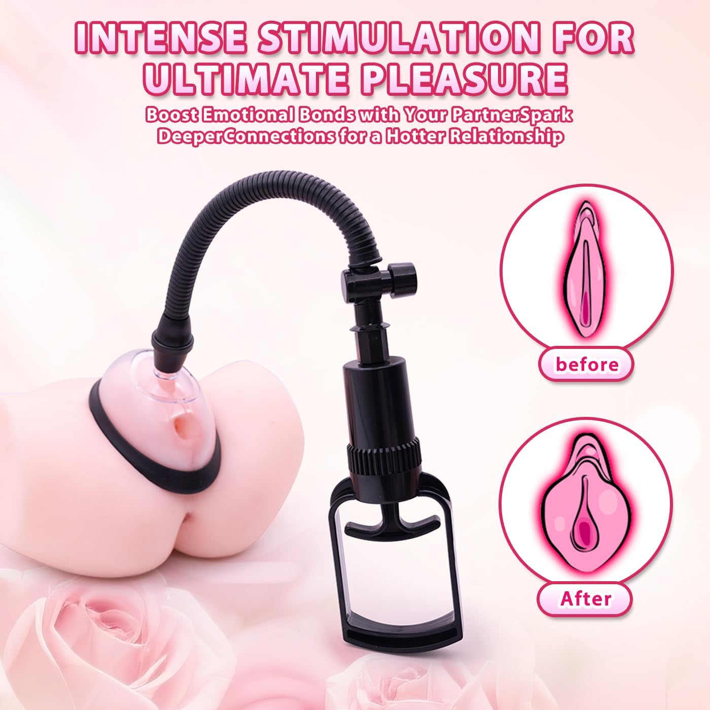 DualCovet Nipple Pump & Clitoral Suction Set | Manual Vacuum
