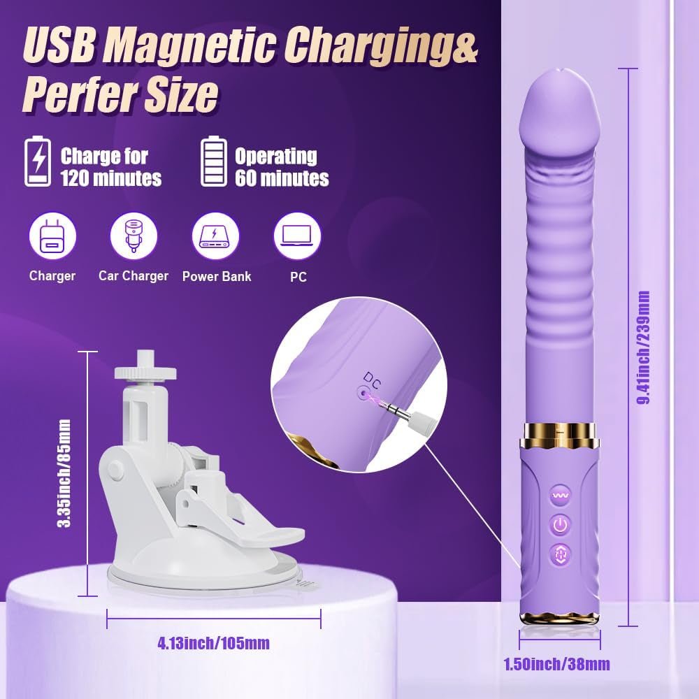 DeepGlide Dual - Motor Thrust Dildo Machine - SinfulX - 