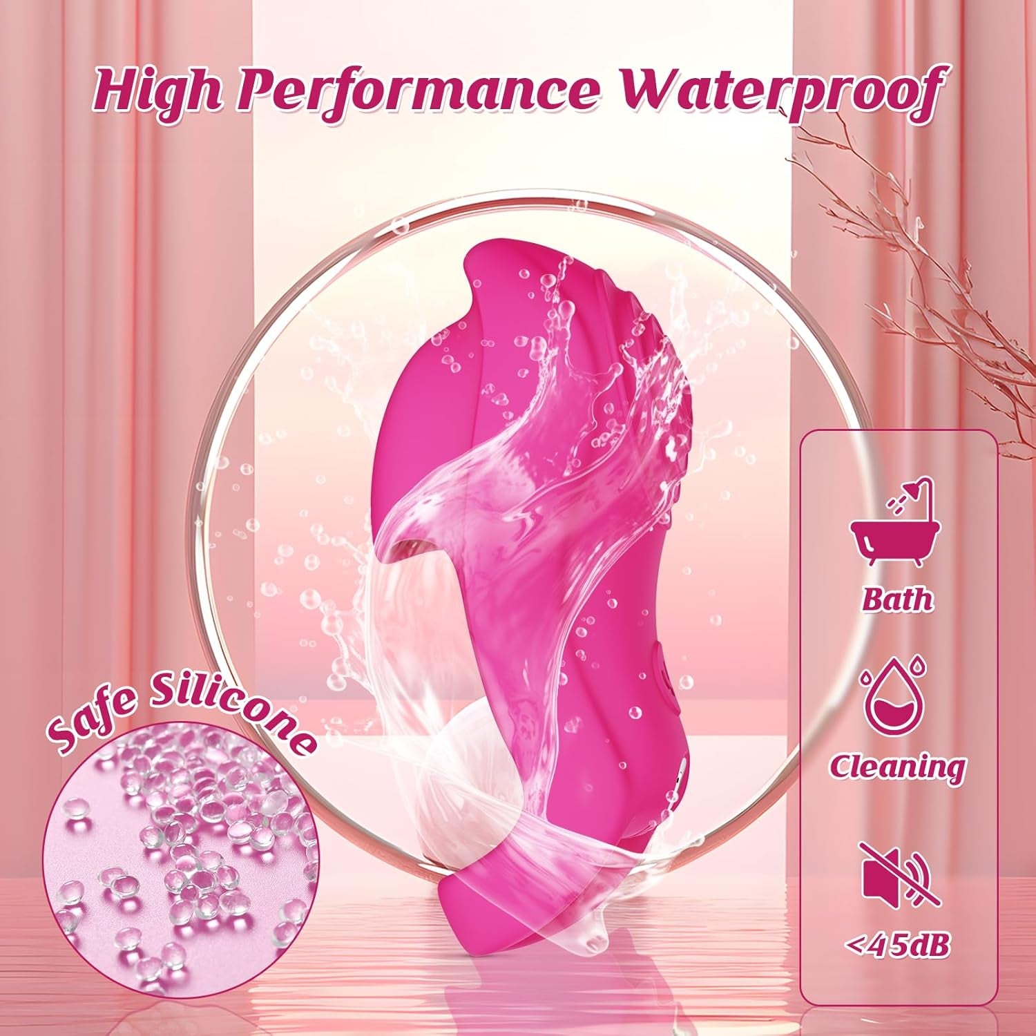 Adult Sex Toys - Finger Vibrator with 9 Vibration + 5 APP Modes, Women Sex Toys Mini Vibrator for G-Spot, Clitoral, Anal, Nipple Stimulation, Quiet & Waterproof Adult Toys for Women Couples