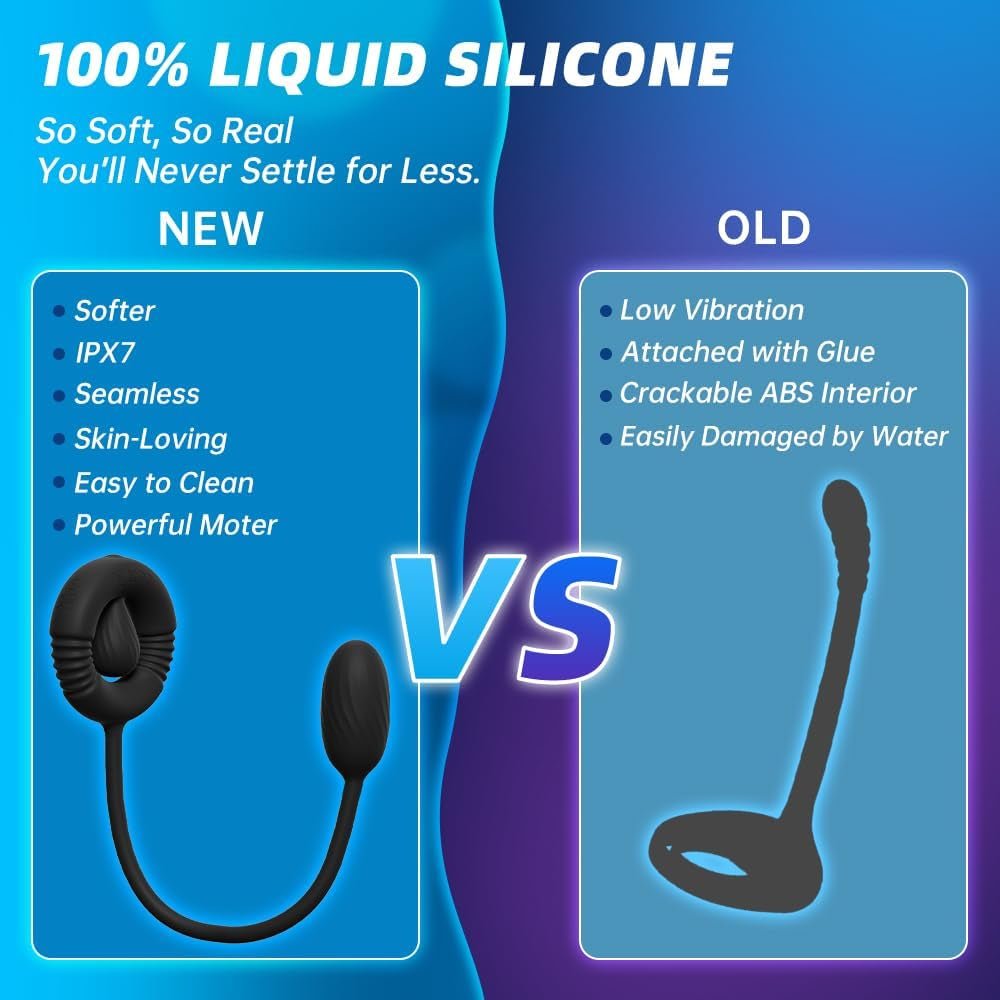 NexusForce Remote Cock Ring Prostate Massager 10 Modes Silicone - SinfulX - Personal Care > Sexual Wellness > Prostate Massager Cock Ring