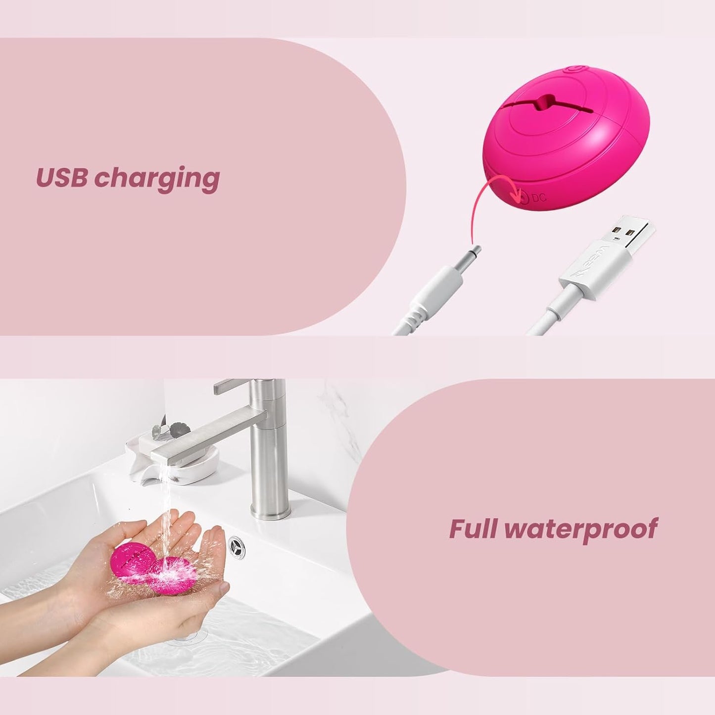 Nipple Sex Toys Fits the Breast - Redesigned for Women, Nipple Vibrator Lightweight Wearable Vibrating Nipple Clamps, Remote Control Vibrators, BDSM Couples & Female Sex Toy Adult Pleasure