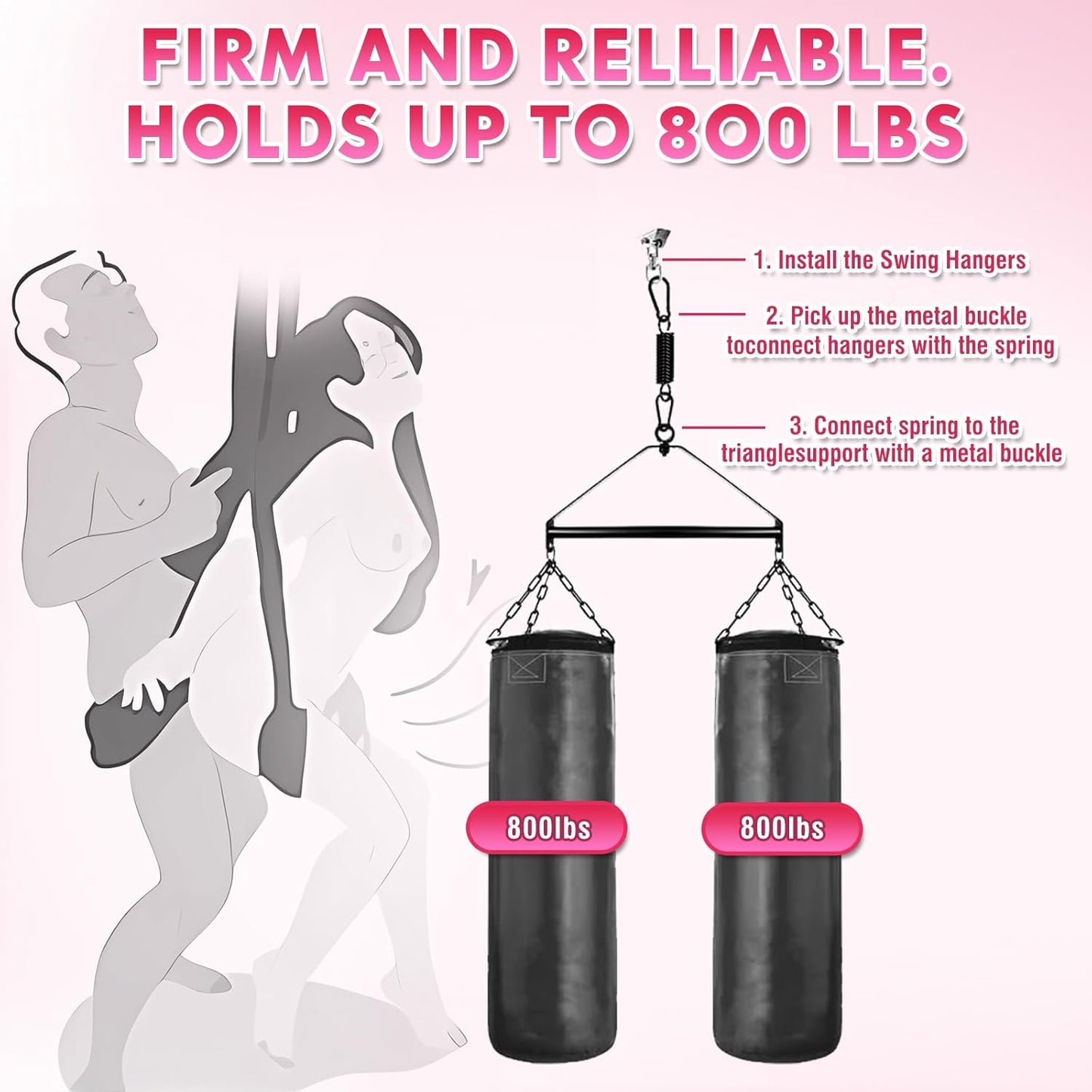 OrbitraX 360° Ceiling Sex Swing Wide Cushion - SinfulX - Personal Care > Sexual Wellness > Sex Swing