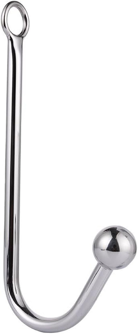 Metal Anal Hook Fetish Bondage Hook Sex Toys Steel Anal Rope Hook Bondage with Anal Ball Sex Games Unisex Fetish Toy for Couple Lovers - SinfulX - 