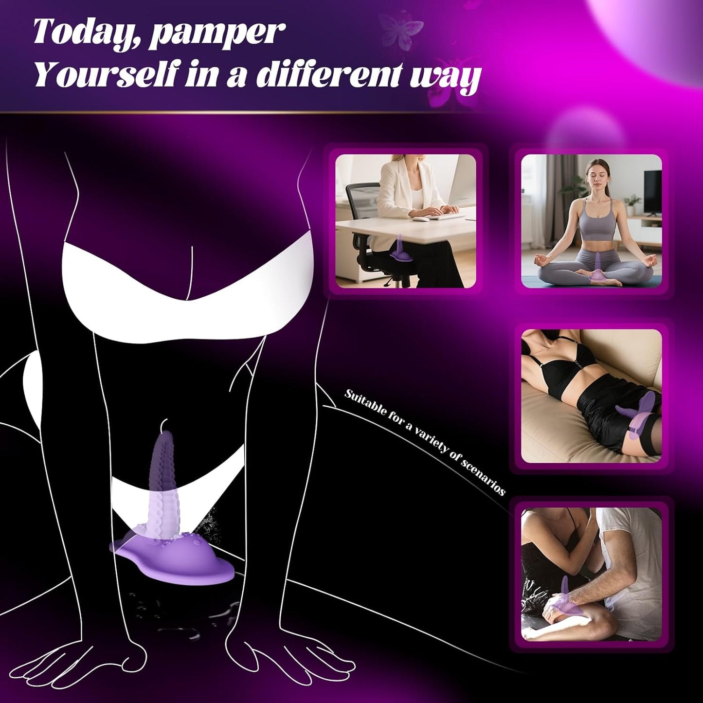 TentacleRide Pro Ride - On Swing Dildo with Remote - SinfulX - 