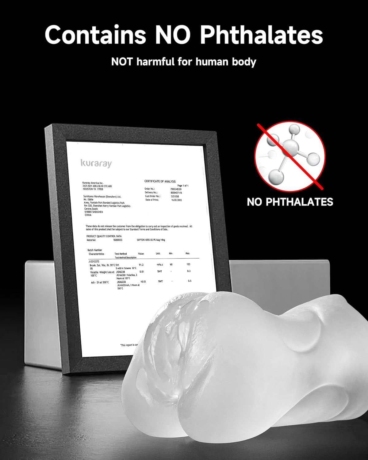 TrinityTouch Realistic Transparent Pleasure Doll Masturbator - SinfulX - 