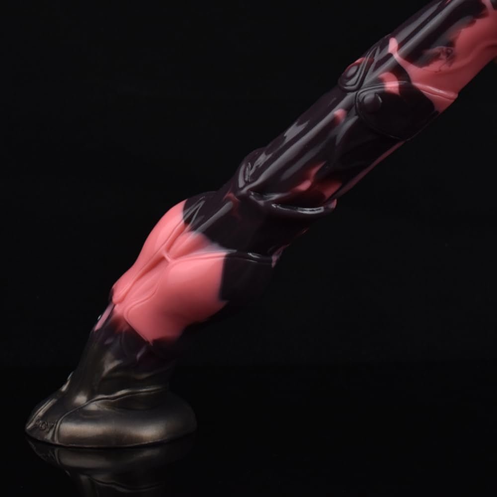 Squirting Dildo Silicone Ejaculating Penis, 12 Inch Colorful Fantasy Large Penis with Strong Suction Cup, Soft Anal Dildo, Adult Sex Toy for Women Sex Pleasure - SinfulX - 