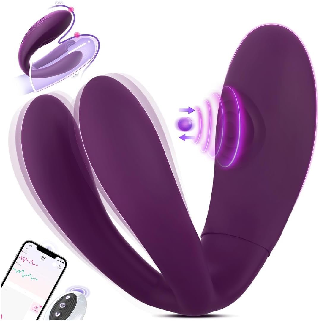 TapFusion Double Wearable Vibrator 10 Tapping 10 Modes - SinfulX - Personal Care > Sexual Wellness > Panty Vibrator