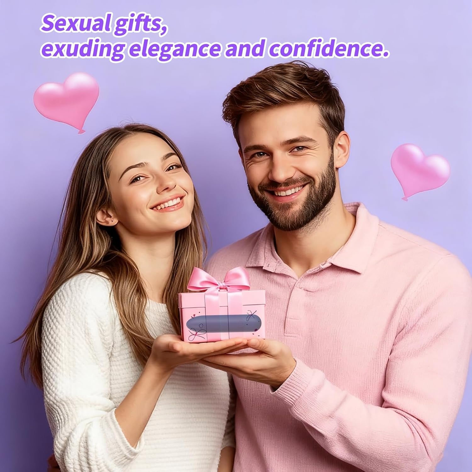 Mini Vibrator, Female Sex Toy Bullet Vibrator, 10 Vibration Modes, Portable Waterproof Adult Sex Toy, Nipple and Clitoral Stimulator, All-Silicone Rechargeable G-Spot Vibrator, Suitable for Couples.